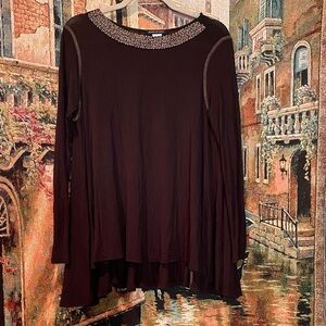 5 for $30 Basil🩷Lola Elegant Black Women's Top